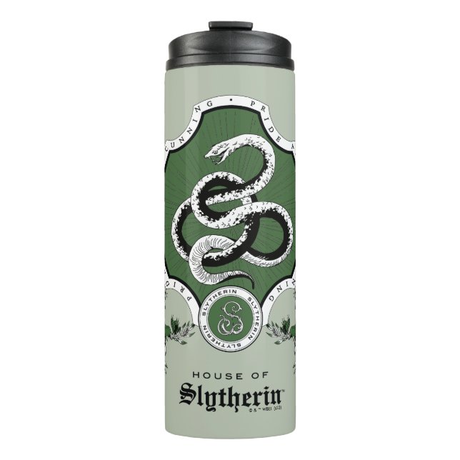 Termo HARRY POTTER™ | Delicado Escudo SLYTHERIN™ (Anverso)
