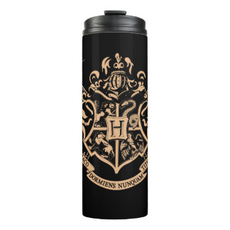 Termo Harry Potter | Escudo de Hogwarts con Varitas Cruz