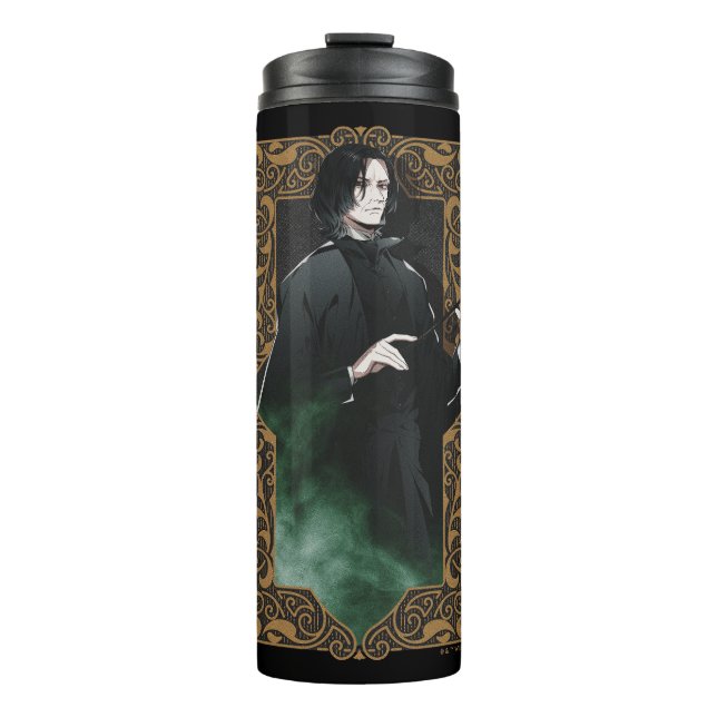 Termo HARRY POTTER™ | Gráfica de cuadro de enrejado anim (Anverso)