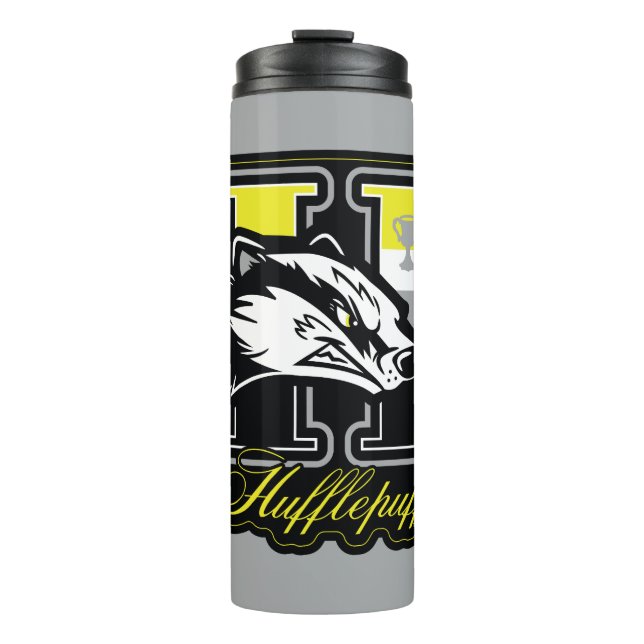 Termo HARRY POTTER™ | HUFFLEPUFF™ Badge atlético (Anverso)