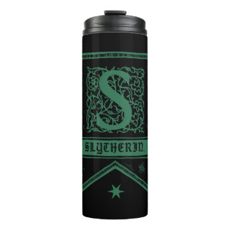 Termo Harry Potter| Pancarta de Monograma de Slytherin