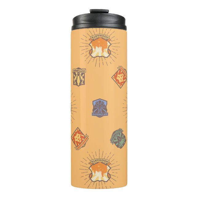 Termo HARRY POTTER™ | Patrón Summer Magic HOGWARTS™ (Anverso)