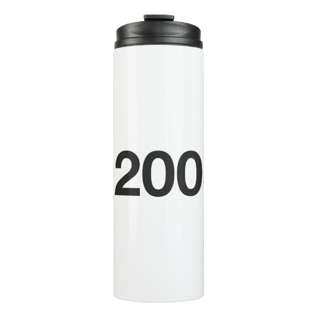 Termo Hashtag 2005 Aniversario de cumpleaños (Anverso)