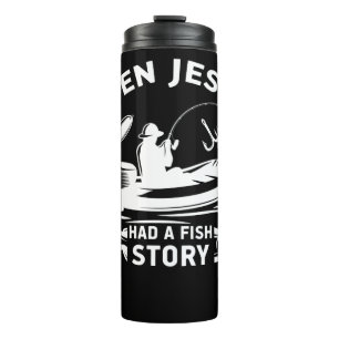Termo Hasta Jesús Tenía Una Historia De Pescado Christ