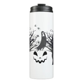 Termo Haunted Forest Ghost Thermal Tumbler – Dark & Spoo