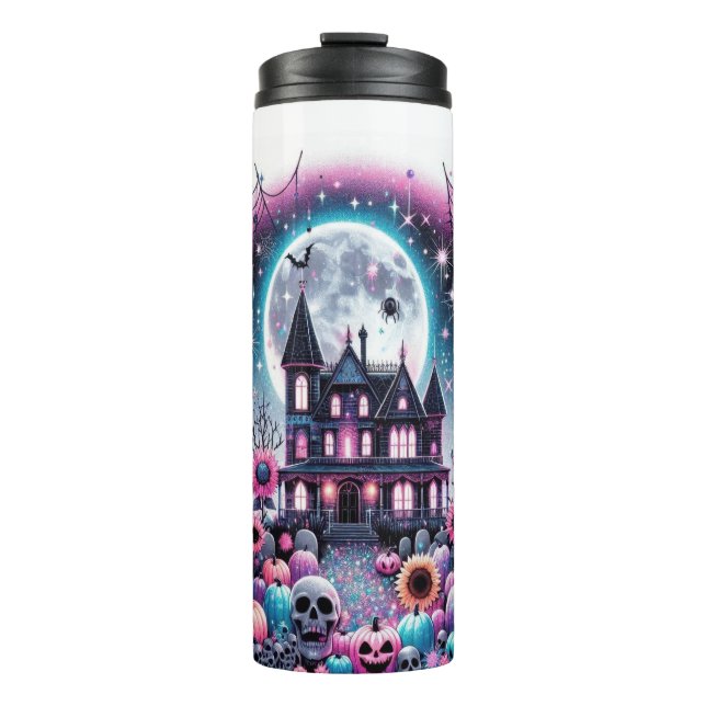 Termo Haunted House Halloween Thermal Tumbler (Anverso)