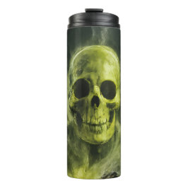Termo Haunted Skull in a Bottle – Transparent Gothic Fan