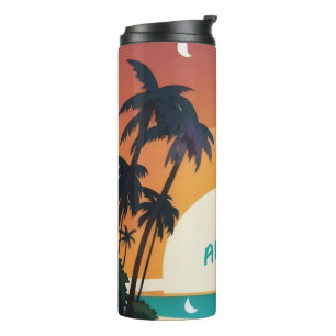 Termo Hawai/Aloha/Tropical/playa