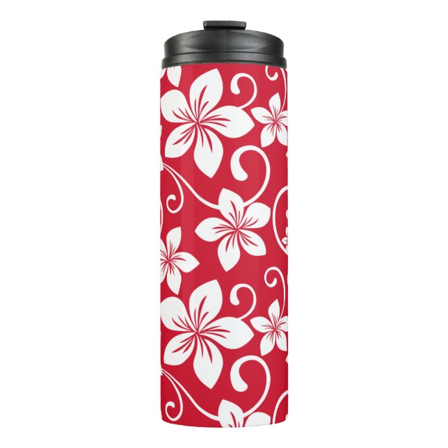 TERMO HAWAII AZUL (ROJO) TÉRMICA TUMBLER (Anverso)