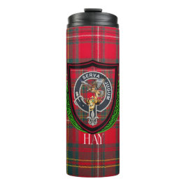 Termo Hay Scottish Clan Tartan & Crest