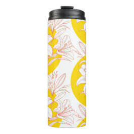 Termo He is RISEN! - Coral + Yellow Lily