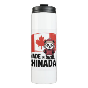 Termo Hecho en Chinada Panda - Chino canadiense
