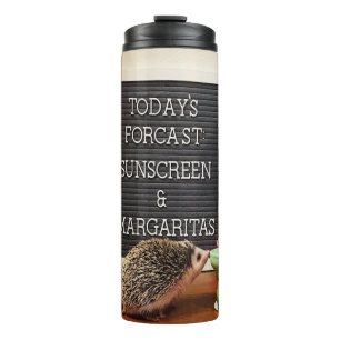 Termo Hedgehog Sunscreen y Margaritas