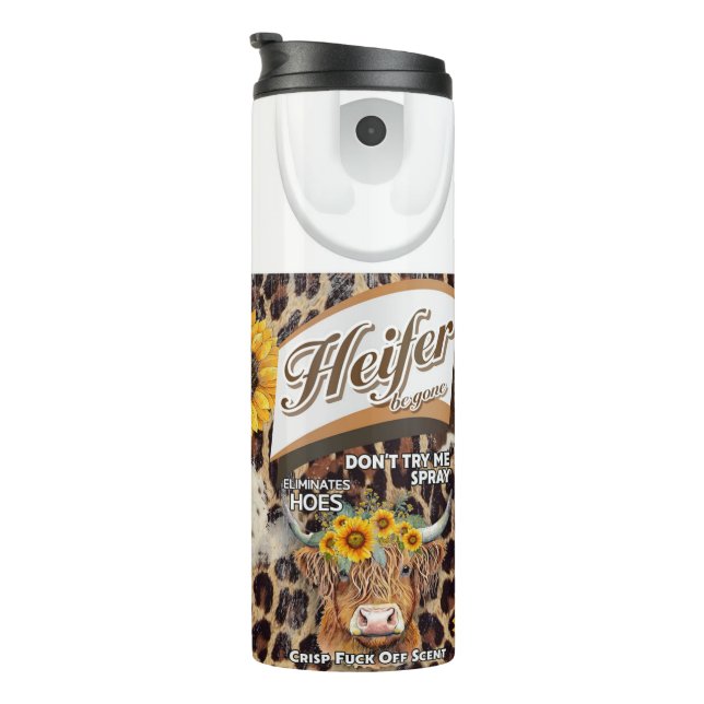Termo Heifer Be Gone Spray - Sunflower (Rotado hacia la derecha)