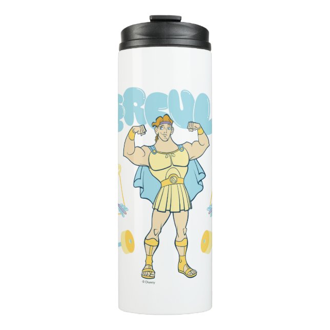 Termo Hercules Arrows and Dumbbells Flex Thermal Tumbler (Anverso)