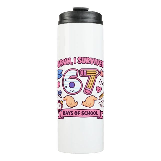 Termo Hermano, sobreviví 67 días de escuela (Anverso)