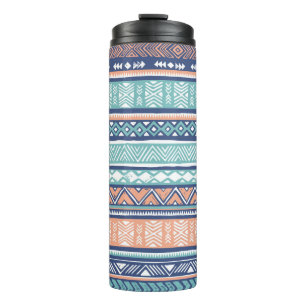 Termo Hermosa etnia tribal. Vintage aztec