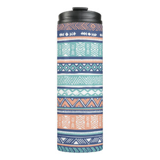 Termo Hermosa etnia tribal. Vintage aztec