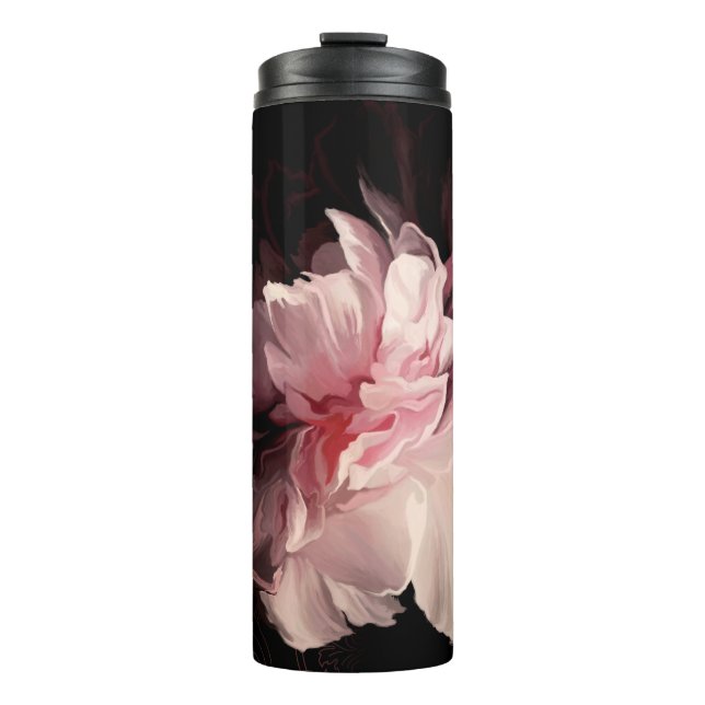 Termo Hermosa flor peony (Anverso)