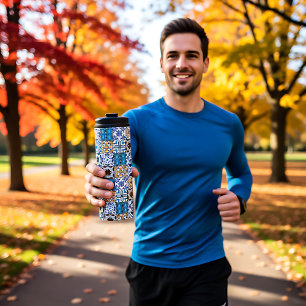 Termo 🤩 Hermosa mezcla de Azulejos