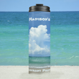 Termo Hermosa propiedad frente al mar personalizada