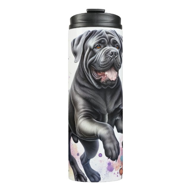 Termo Hermosas Razas de Perro/Perro Bullmastiff (Anverso)