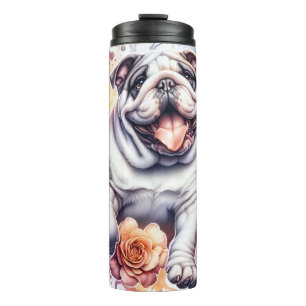 Termo Hermosas razas de perros/perros Bulldoges