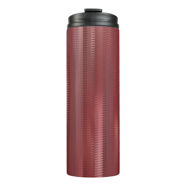 Termo Hermoso fondo vertical rojo abstracto con li (Anverso)