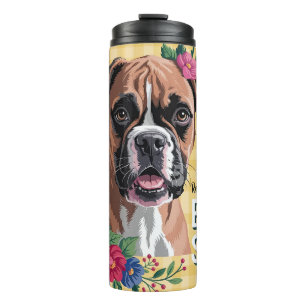 Termo Hermoso perro boxer