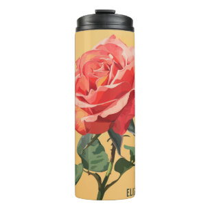Termo Hermoso regalo de Día de la Madre Rosa personaliza