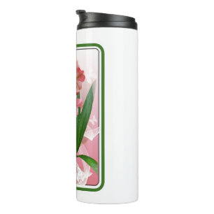 Termo Hermoso tema floral Amaryllis