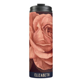 Termo Hermoso tumbler de té lindo Rosa