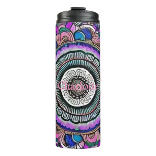 Termo Hermoso Tumbler Termal de Mandala