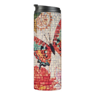 Termo Hermoso Tumbler Termal de Mariposa