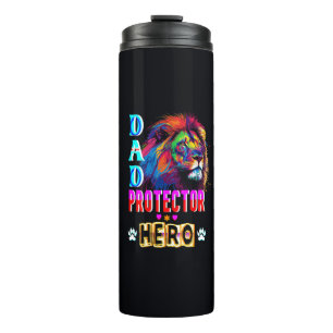 Termo Héroe del protector de papá