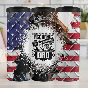 Termo Herramienta de Bandera Estadounidense para Papá Me