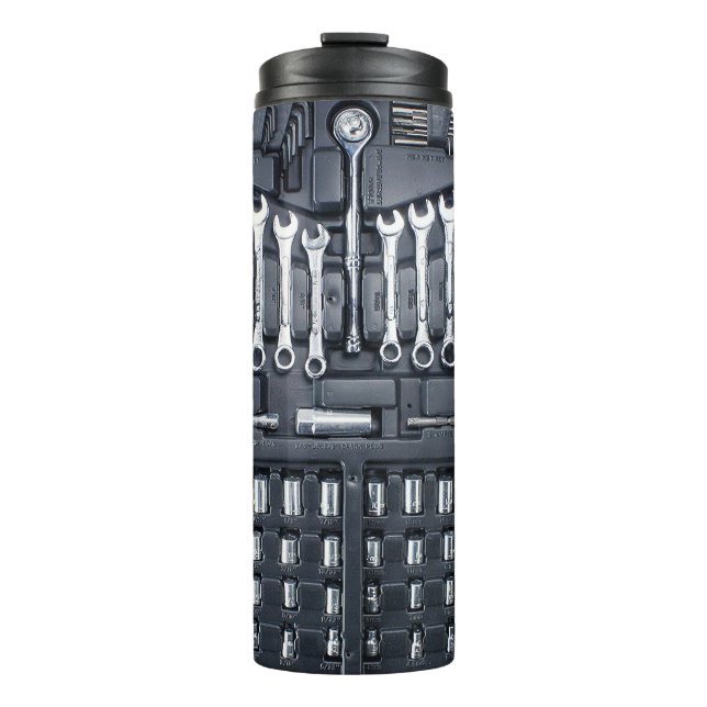 Termo Herramientas mecánicas Tumbler: Prepararse para la (Anverso)