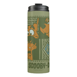 Termo Hey Scooby-Doo Tribal Square Graphic