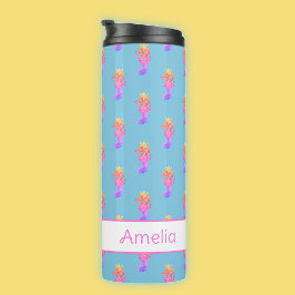 Termo Hipoahorse de arcoiris personalizado