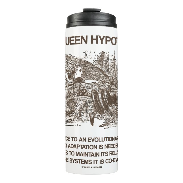 Termo Hipótesis de la Reina Roja País de las Maravillas  (Anverso)