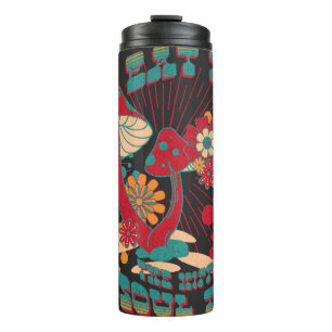 Termo Hippie Soul Viaje Verano Vintage