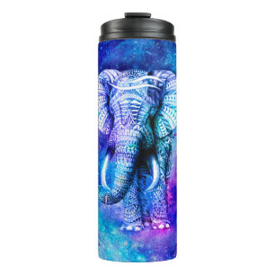 Termo Hipster Elephant Nebula Space