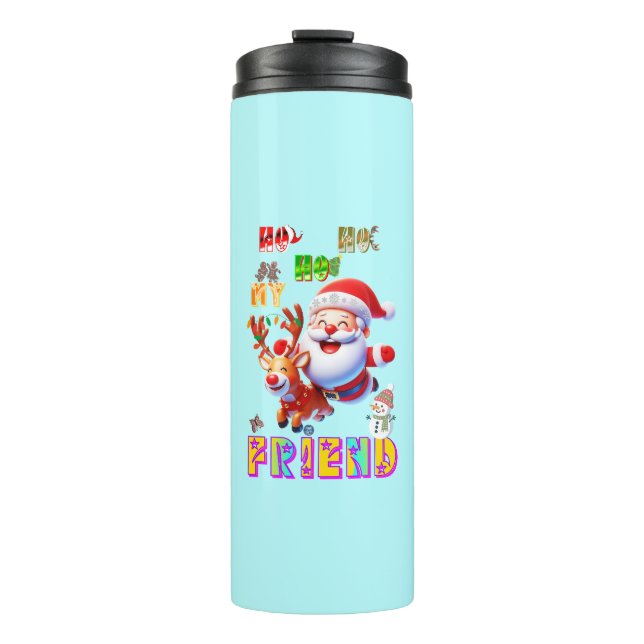 Termo Ho Ho Ho Mi Querido Amigo (Anverso)