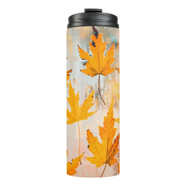 TERMO HOJAS AMARILLAS MAPLE (Anverso)