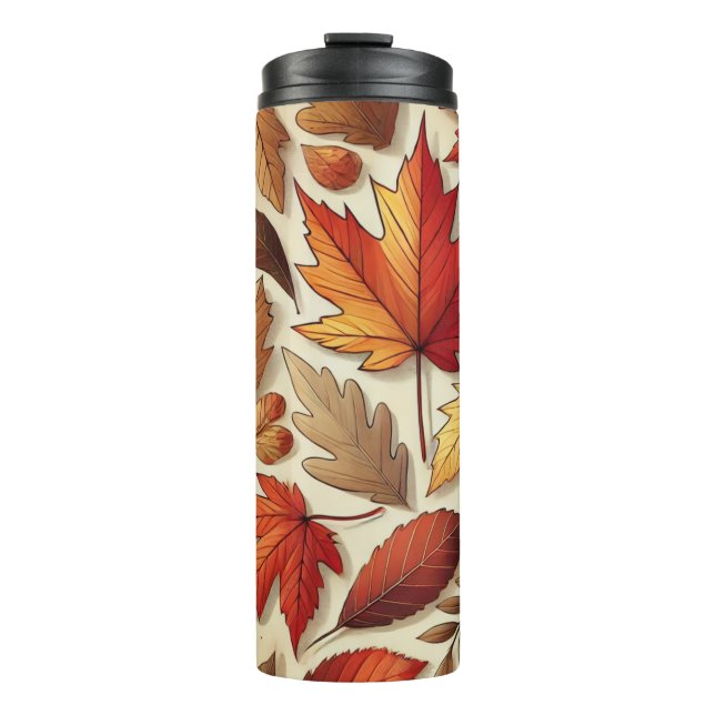 Termo hojas clásicas de otoño (Anverso)