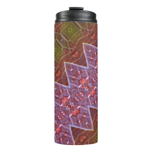 Termo Hojas de bronce y verde 13 (Anverso)