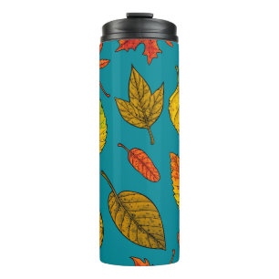 Termo Hojas de otoño
