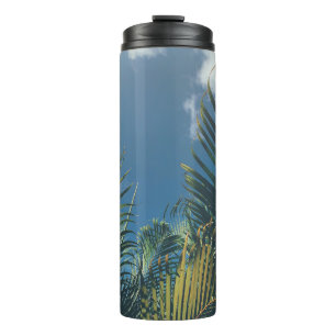 TERMO HOJAS DE PALMA TROPICAL