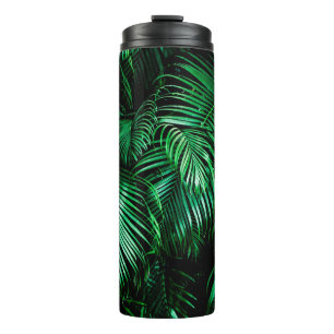 Termo Hojas de palma verdes