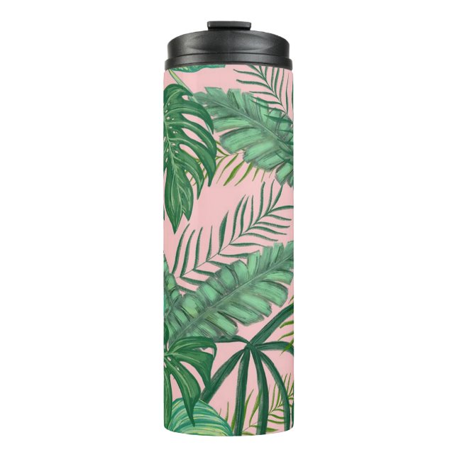 Termo Hojas tropicales (Anverso)